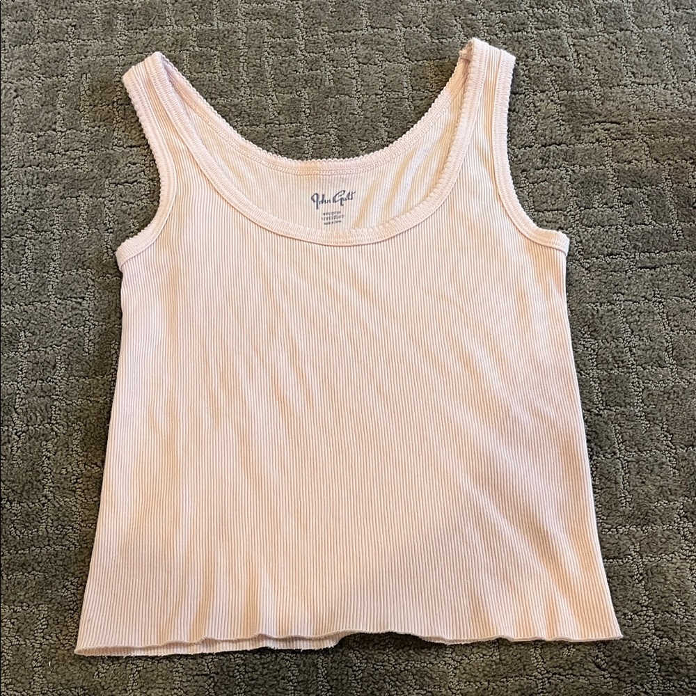Brandy Melville light pink tank top